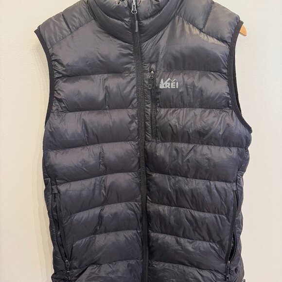 Mens Large Insulated Down Vest - High Quality, Light, Warm. REI, Packable - Picture 1 of 7